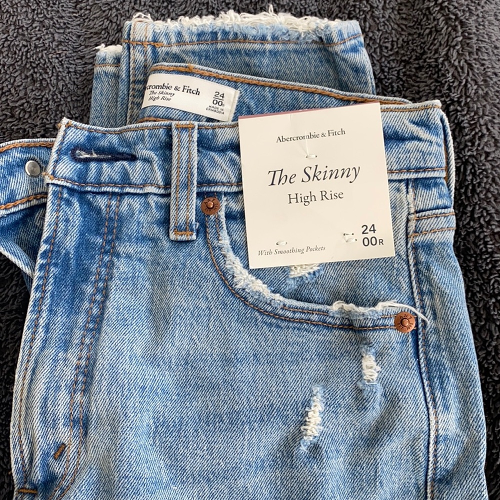 Abercrombie & Fitch skinny high rise
